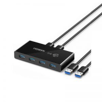 Bộ chuyển 4 máy tính dùng 1 máy in cổng USB 2.0 Ugreen